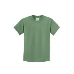 Port & Company&reg; Beach Wash Garment-Dyed Youth T-Shirt Safari
