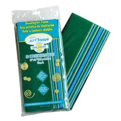 Pacon&reg; Spectra&reg; Art Tissue&trade; 20" x 30" Assorted Cool Colors Sheets, 20ct.