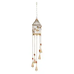 Gold Metal Eclectic Windchime