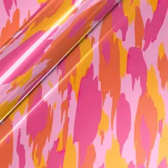 Siser&reg; EasyPatterns&reg; Plus Brushstrokes Heat Transfer Vinyl Hot Pink