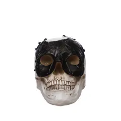 7" Skull with Mask Tabletop Accent by Ashland&reg;