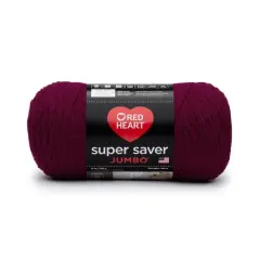 Red Heart&reg; Super Saver&reg; Solid Jumbo Yarn, 14oz. Burgundy