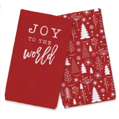 Joy To The World Tea Towel Set
