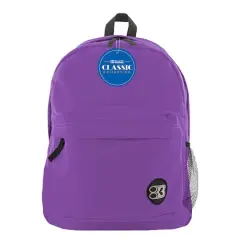 BAZIC&reg; 17" Classic Backpack Purple
