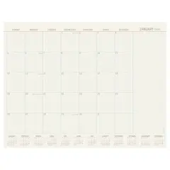 TF Publishing Large 2025 Vintage Professional Monthly Blotter Desk Pad Calendar