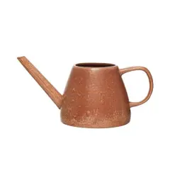 Hello Honey&reg; 1qt. Reactive Glaze Stoneware Watering Can