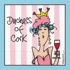 JAM Paper Duchess of Cork Cocktail Napkins, 40ct.
