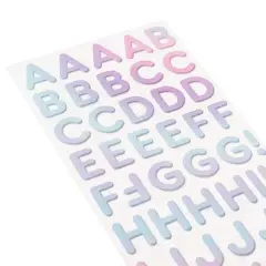 Pink Iridescent Foil Alphabet Stickers by Recollections&trade;