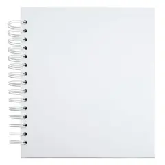 8" x 8" Spiral Bound Scrapbook Album by Recollections&reg; White