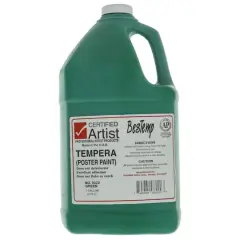 BesTemp Tempera Paint, 1gal. Green