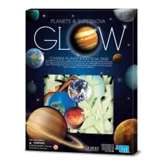 4M Glow-in-the-Dark Planets & Supernova Stars Stick-On Kit