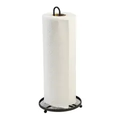 Honey Can Do Black Wire Paper Towel Holder