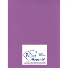 PA Paper&trade; Accents Mini Dot 8.5" x 11" Cardstock, 25 Sheets Grape Verbena