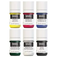 Liquitex&reg; Professional Acrylic Soft Body 6 Color Mixing Set 