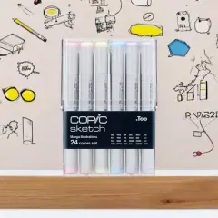 Copic&reg; Sketch 24 Color Manga Marker Set