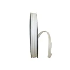 JAM Paper 1/2" x 100yd. Dyna Satin EZ Wired Ribbon White