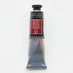 Sennelier Extra Fine Artists' Acrylic Paint, 60mL 642 Quinacridone Burnt Orange