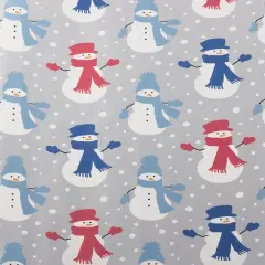 JAM Paper Chilly Snowmen Gift Wrap