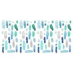 RoomMates Cool Watercolor Swatch Peel & Stick Wall Decals