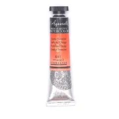 Sennelier French Artists' Watercolor, 21mL 641 Sennelier Orange S2