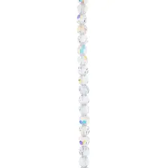 Preciosa Glass Crystal Round Beads, 4mm by Bead Landing&trade; Crystal AB