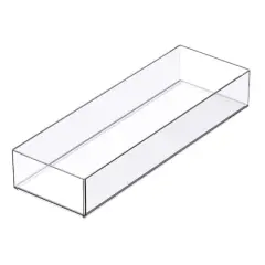 12" x 4" Clear Stacking Storage Tray by Simply Tidy&trade;