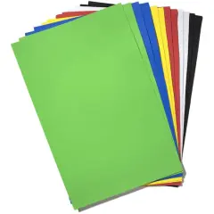 Cousin&trade; 12" x 18" Foam Sheets, 12 Sheets