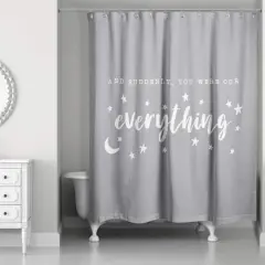 Suddenly You Were Our Everything 71" x 74" Shower Curtain