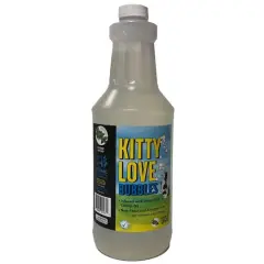 Kitty Love Bubbles&trade; Catnip Scented Bubbles for Cats Refill Bottle, 32oz.