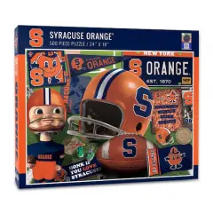 College Team Retro Series 500 Piece Puzzle Syracuse Orange