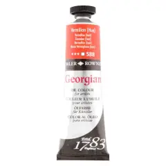 Daler-Rowney&reg; Georgian Oil Colour, 38mL 588 Vermilion Hue