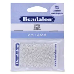 Beadalon&reg; 6.5ft. Metal Chain Silver Plated