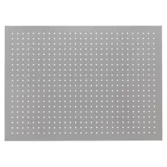 22" x 30" Gray Metal Pegboard by Simply Tidy&reg;