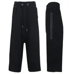 Galaxy by Harvic Lounge Tech Men's Jogger Shorts Black