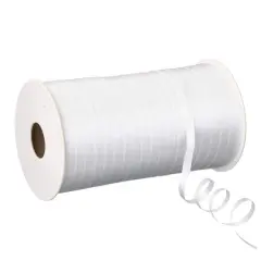 500yd. Textured Curling Ribbon by Celebrate It&trade; White