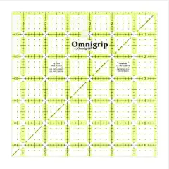 Omnigrip&reg; by Omnigrid&reg; 6.5" x 6.5" Non-Slip Square Quilting Ruler