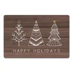 Happy Holidays Floor Mat