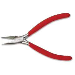 The Beadsmith&reg; 4.75" Red Chain Nose Pliers