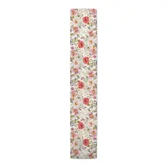 Large Florals Outdoor Table Runner