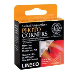 Lineco&reg; Clear Archival Mounting Corners