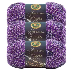 3 Pack Lion Brand&reg; Moroccan Nights Yarn Palace