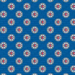 Camelot Fabrics NBA Los Angeles Clippers Cotton Precut Fabric Bundle