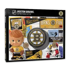 National Hockey League Retro Series 500 Piece Puzzle Boston Bruins