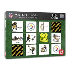 NFL Memory Match Game Pittsburgh Steelers