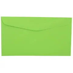 JAM Paper 3.625" x 6.5" Premium Commercial Envelopes, 100ct. Light Green