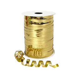 Gwen Studios 3/16'' x 100yd. Metallic Gold Curling Ribbon, 3ct.