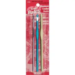 Susan Bates&reg; Silvalume&reg; Aluminum Crochet Hook Set, G6-J10