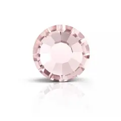 Preciosa MAXIMA SS7 Flat Back Czech Crystals, 144ct. Vintage Rose