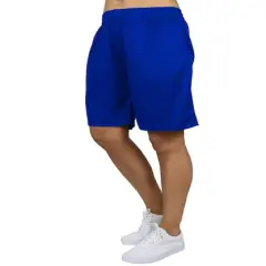 Galaxy by Harvic Moisture-Wicking Performance Women's Mesh Shorts Royal