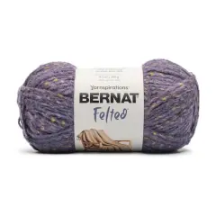 Bernat&reg; Felted&trade; Yarn Blackberry Fleck